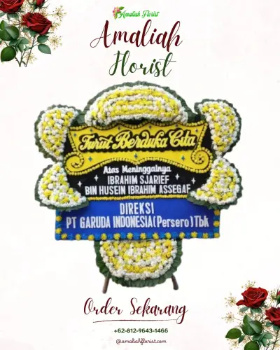 Papan Bunga Duka di Babakan Madang